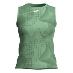 Koszulka tenisowa damska Joma Challenge. Zielone t-shirty damskie Joma, xl, bez wzorów, bez kołnierzyka. Za 119.99 zł.