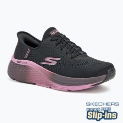 Buty do biegania damskie SKECHERS Max Cushioning Elite 2.0. Czarne obuwie sportowe damskie Skechers, bez wzorów, do biegania. Za 479.99 zł.
