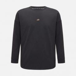 Longsleeve oversize DZIK® czarny. Czarne buty sportowe męskie DZIK, s, bez wzorów, z materiału, bez kołnierzyka, bez ramiączek, na jogę i pilates. W wyprzedaży za 149.99 zł.