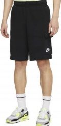 KRÓTKIE SPODENKI NIKE MĘSKIE BAWEŁNIANE CZARNE SZORTY DD7014 010 r. XL. Czarne krótkie spodenki sportowe męskie Nike, m, bez wzorów, z bawełny. Za 175.99 zł.