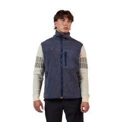 Polar bez rękawów Rossignol Alltrack Sherpa. Niebieskie bluzy męskie Rossignol, na zimę, bez wzorów, z polaru, bez kaptura. Za 554.00 zł.