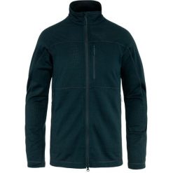 Bluza rozpinana męska Fjallraven Abisko Lite Fleece Jacket. Niebieskie bluzy męskie Fjällräven, m, bez wzorów, z materiału, bez kaptura. Za 629.19 zł.