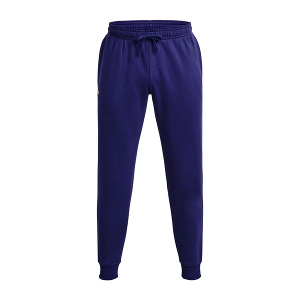 Spodnie fitness męskie Under Armour Rival Fleece Joggers. Niebieskie buty sportowe męskie Under Armour, m, bez wzorów, na fitness i siłownię. Za 119.99 zł.