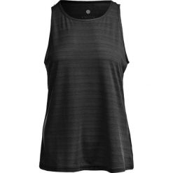 Damski tank top Athlecia Mota. Czarne obuwie sportowe damskie Athlecia, bez wzorów, na fitness i siłownię. Za 124.50 zł.