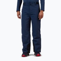 Spodnie narciarskie męskie Rossignol Strawpile Insulated Pant Dark Navy - M. Niebieskie spodnie snowboardowe męskie Rossignol, l, bez wzorów, narciarskie. Za 649.00 zł.
