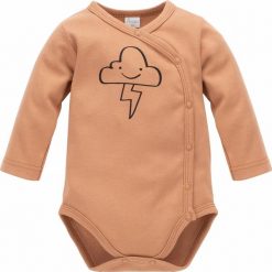 PINOKIO Body z długim rękawem dla chłopca niemowlęce rozpinane Olivier Pinokio 68. Body niemowlęce Pinokio, bez wzorów, bez ramiączek. Za 40.99 zł.