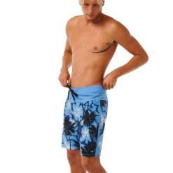 Szorty kąpielowe Rip Curl Mirage Mason Barrel Killa. Niebieskie kąpielówki męskie RIPCURL, m, bez wzorów, do pływania. Za 249.99 zł.