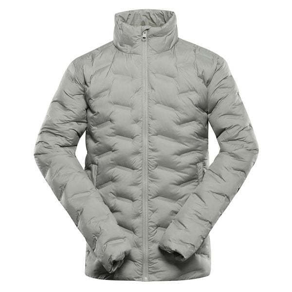 Kurtka męska ocieplana miejska Alpine Pro Tagor. Szare kurtki męskie Alpine Pro, na jesień, m, bez wzorów, z puchu, sportowe, bez kaptura. W wyprzedaży za 239.00 zł.