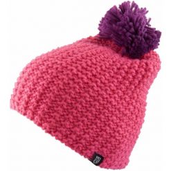 Zimowy Kapelusz McKees Valdez z Wełny z Pom Pom. Czerwone czapki i kapelusze damskie YENKEE, na zimę, bez wzorów, z polaru, eleganckie. Za 143.99 zł.