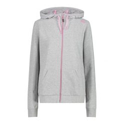 Bluza damska z kapturem CMP. Czerwone bluzy damskie CMP, xs, bez wzorów, z materiału, z kapturem. Za 228.85 zł.