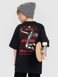 4F T-shirt oversize z nadrukiem chłopięcy - czarny 122 (6-7 lat). Czarne t-shirty dla chłopców 4f, bez wzorów, z bawełny, bez ramiączek. W wyprzedaży za 39.99 zł.