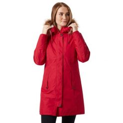 Parka damska Helly Hansen Mayen. Czerwone kurtki damskie Helly Hansen, s, bez wzorów, z syntetyku, bez kaptura. W wyprzedaży za 988.00 zł.