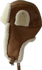 Podhale Regionals Pilotka męska obszyta baranem "Zenek" 58-60 cm (XL). Czapki i kapelusze męskie Podhale Regionals, na zimę, bez wzorów. Za 249.00 zł.