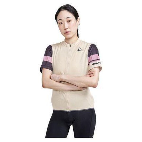 Damski jersey Craft Core Endure. Brązowe koszulki sportowe damskie 4M, rowerowe. Za 285.50 zł.