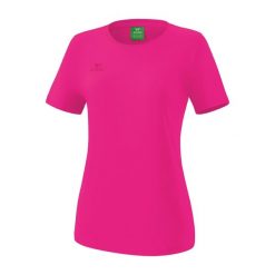 Koszulka damska Erima Teamsport. Czerwone koszulki sportowe damskie Erima, bez wzorów, z bawełny, sportowe, bez kołnierzyka. Za 97.00 zł.