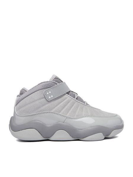 SHAQ Buty do koszykówki EO-NET AQ95088Y-SS Szary. Szare buty sportowe chłopięce Shaq, bez wzorów, bez zapięcia, do koszykówki. Za 249.99 zł.