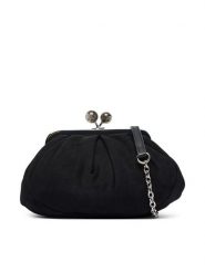 Weekend Max Mara Torebka 2615511014650 Czarny. Czarne torebki do ręki damskie Weekend Max Mara, bez wzorów, ze skóry, wizytowe, bez dodatków. Za 1,169.00 zł.