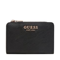 Portfel Guess. Czarne portfele damskie Guess, z aplikacjami. Za 264.99 zł.