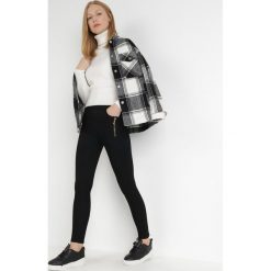 Czarne Legginsy Amiata. Czarne legginsy damskie Born2be, l, bez wzorów, z dzianiny. Za 34.99 zł.
