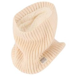 Komin termiczny - damski - Off White - Onesize. Białe szaliki i chusty damskie HEAT KEEPER, bez wzorów, z dzianiny. Za 121.30 zł.
