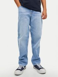 Jack & Jones Junior Jeansy Chris 12229486 Niebieski Relaxed Fit. Niebieskie jeansy dla chłopców Jack & Jones Junior, z bawełny. Za 139.99 zł.