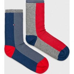 Tommy Hilfiger - Skarpetki (2-pack). Szare skarpety damskie Tommy Hilfiger, z bawełny. Za 49.90 zł.