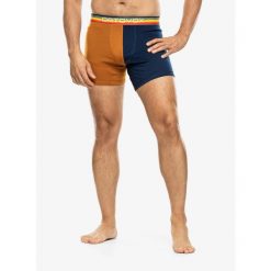 Bokserki termoaktywne męskie Ortovox 185 Rock N Wool Boxer. Niebieskie bielizna termoaktywna męska ORTOVOX, m. Za 235.99 zł.