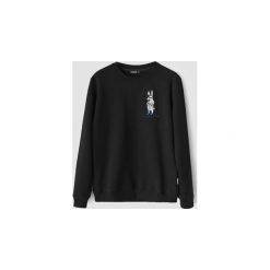 Bluza crewneck Black z haftem - Zajac Marchewka. Bluzy damskie marki Los animales. Za 209.00 zł.