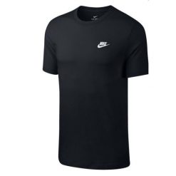 Koszulka męska Nike Sportswear Club. Białe buty sportowe męskie Nike, m, bez wzorów, z bawełny, bez kołnierzyka, bez ramiączek, na fitness i siłownię. Za 114.80 zł.