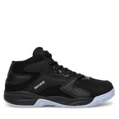 Sneakersy SHAQ. Czarne półbuty chłopięce Shaq, bez wzorów, bez zapięcia. Za 229.99 zł.