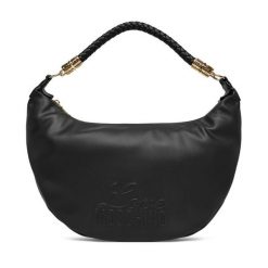 Torebka LOVE MOSCHINO. Czarne torebki do ręki damskie Love Moschino, bez wzorów, klasyczne, bez dodatków. Za 939.99 zł.