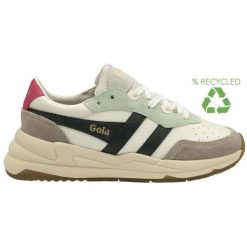Buty damskie Gola Saturn Quadrant. Białe obuwie sportowe damskie Gola, bez wzorów, z gumy, na jogę i pilates. Za 553.00 zł.
