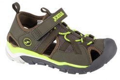 Sandały chłopięce, S.Lake Jr 24 SLAKJS. Brązowe sandały chłopięce Joma, z materiału, bez zapięcia. Za 119.99 zł.