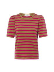 IPURI Koszulka Kobiety Bawełna zielony|wielokolorowy, XS. Zielone t-shirty damskie IPURI, xs, bez wzorów, z bawełny, eleganckie, bez kołnierzyka. Za 99.95 zł.