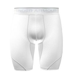 Szorty Under Armour HeatGear® Elite. Białe buty sportowe męskie Under Armour, l, bez wzorów, na fitness i siłownię. Za 283.00 zł.