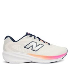 Buty do biegania New Balance. Białe obuwie sportowe damskie New Balance, bez wzorów, do biegania. Za 399.99 zł.