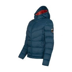 Kurtka puchowa damska Alpinus Cortina. Niebieskie kurtki damskie Alpinus, s, bez wzorów, z puchu, bez kaptura. Za 649.00 zł.