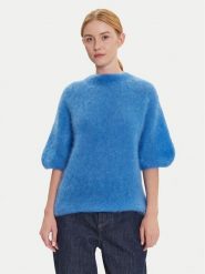 Dixie Sweter M277Y101A Niebieski Relaxed Fit. Niebieskie swetry damskie Dixie, m, bez wzorów, z syntetyku, bez kołnierzyka, bez ramiączek, bez kaptura. Za 579.99 zł.