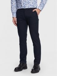 Tommy Hilfiger Chinosy Core Denton MW0MW28884 Granatowy Straight Fit. Niebieskie eleganckie spodnie męskie Tommy Hilfiger, m, bez wzorów, z bawełny. Za 339.99 zł.