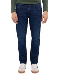 Męskie Spodnie jeansowe Mustang Style Oregon Slim Denim Blue 1017220 5000 883. Niebieskie jeansy męskie Mustang, l, bez wzorów, z denimu. Za 219.99 zł.