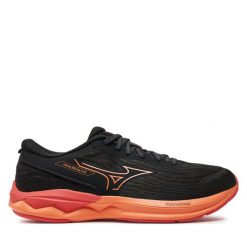 Buty do biegania Mizuno. Czarne buty sportowe męskie Mizuno, bez zapięcia, do biegania, mizuno wave. Za 279.99 zł.