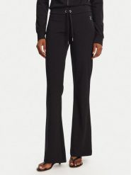 Juicy Couture Spodnie dresowe Apollo JCWBJ125311 Czarny Flared Leg. Czarne spodnie dresowe damskie Juicy Couture, s, bez wzorów, z bawełny. Za 339.99 zł.