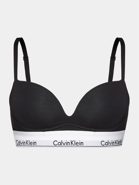 Calvin Klein Underwear Biustonosz push-up 000QF7623E Czarny. Czarne biustonosze Calvin Klein Underwear, bez wzorów, z bawełny. Za 159.99 zł.