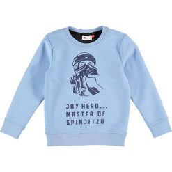 Bluza "Siam 113" w kolorze błękitnym. Niebieskie bluzy dla chłopców marki LEGO Wear, bez wzorów, bez ramiączek. W wyprzedaży za 105.95 zł.