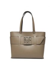 Armani Exchange Torebka 949138 0A874 U6242 Brązowy. Brązowe torebki do ręki damskie Armani Exchange, bez wzorów, ze skóry, bez dodatków. Za 629.99 zł.