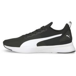 Buty do biegania męskie PUMA Flyer Runner Mesh. Białe buty sportowe męskie Puma, z gumy, bez zapięcia, do biegania. Za 192.80 zł.