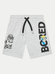 Original Marines Szorty sportowe DEPV2218B Szary Regular Fit. Szare szorty dla chłopców Original Marines, bez wzorów, z bawełny, sportowe. Za 59.99 zł.