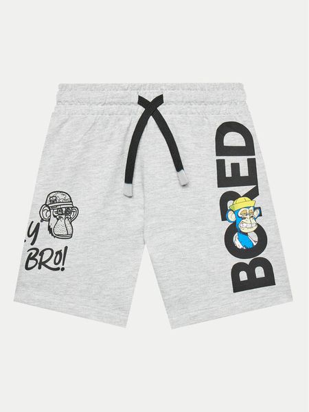 Original Marines Szorty sportowe DEPV2218B Szary Regular Fit. Szare szorty dla chłopców Original Marines, bez wzorów, z bawełny, sportowe. Za 59.99 zł.