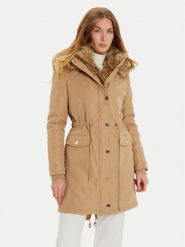 Marciano Guess Parka 4BGL12 7182A Écru Regular Fit. Kurtki damskie Marciano Guess, z aplikacjami, z syntetyku, bez kaptura. Za 1,429.00 zł.