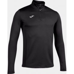 Bluza męska Joma Running Night. Czarne bluzy męskie Joma, l, bez wzorów, bez kaptura, do biegania. Za 95.99 zł.
